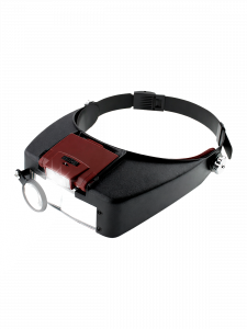 Лупа налобная увеличительная с подсветкой Орбита OT-INL12